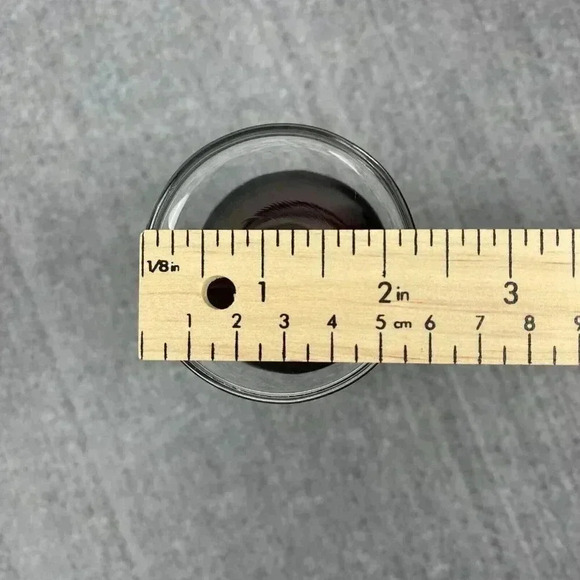 Ruby Red wine glasses clear‎ stems France 4.5” tall set of 3 - Picture 8 of 8